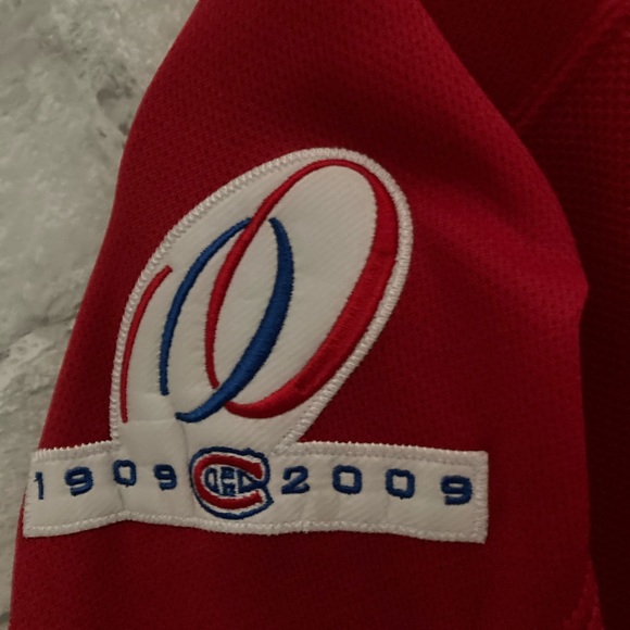 Montreal Canadians 100 Year Anniversary Mike Cammalleri Home Jersey - Picture 3 of 4